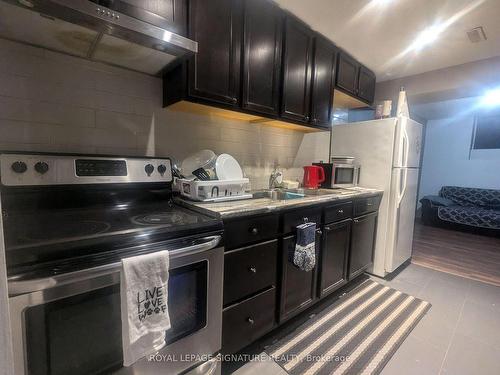 49 Cowan Rd, Brampton, ON - Indoor Photo Showing Kitchen With Double Sink