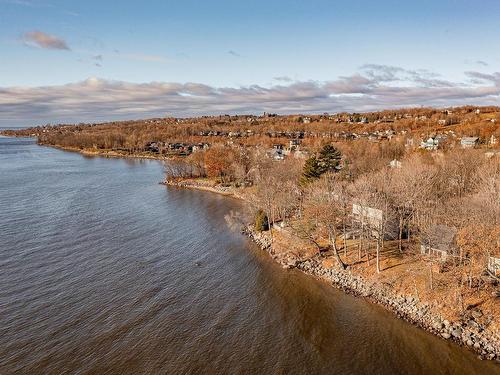 Photo aÃ©rienne - 183 Rue De L'Estran, Neuville, QC - Outdoor With Body Of Water With View