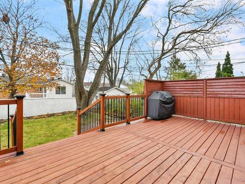 Exterior - 4972 Rue Hortie, Montréal (Pierrefonds-Roxboro), QC - Outdoor With Deck Patio Veranda