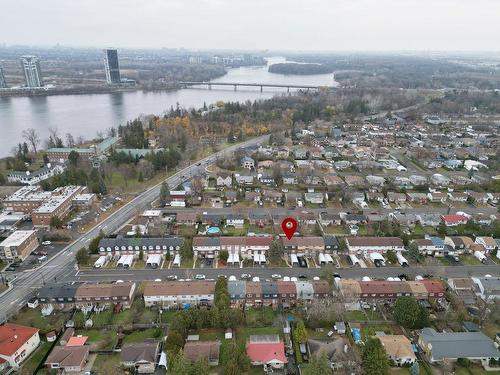 Aerial photo - 4972 Rue Hortie, Montréal (Pierrefonds-Roxboro), QC - Outdoor With Body Of Water With View