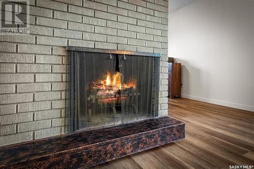 1309 King Crescent, Moose Jaw, SK - Indoor With Fireplace