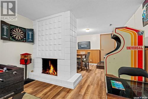 1309 King Crescent, Moose Jaw, SK - Indoor With Fireplace