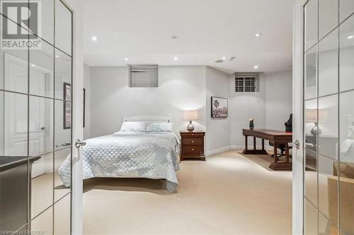 View of carpeted bedroom - 1143 Riverbank Way, Oakville, ON 