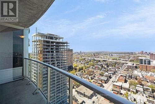 2508 - 805 Carling Avenue, Ottawa, ON - Outdoor With Balcony With View