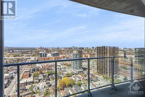 2508 - 805 Carling Avenue, Ottawa, ON - Outdoor With Balcony With View