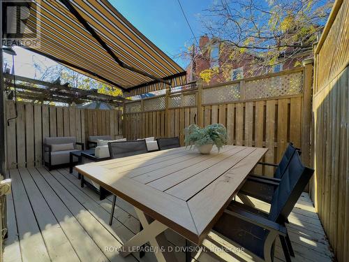 416 Sackville Street, Toronto, ON - Outdoor With Deck Patio Veranda