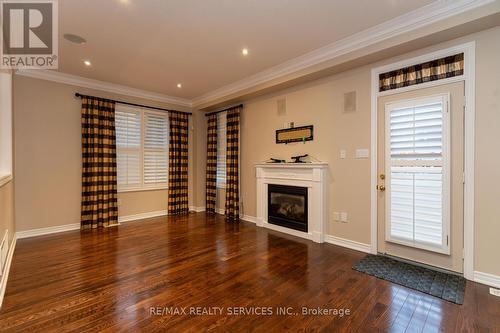 21 Whitbread Crescent, Ajax, ON - Indoor Photo Showing Living Room With Fireplace