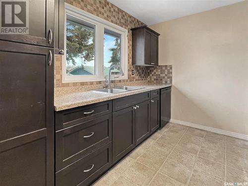 1512 91St Street, North Battleford, SK - Indoor Photo Showing Kitchen With Double Sink