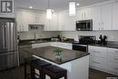 503 4545 Rae Street, Regina, SK  - Indoor Photo Showing Kitchen With Stainless Steel Kitchen With Double Sink With Upgraded Kitchen 