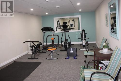 503 4545 Rae Street, Regina, SK - Indoor Photo Showing Gym Room