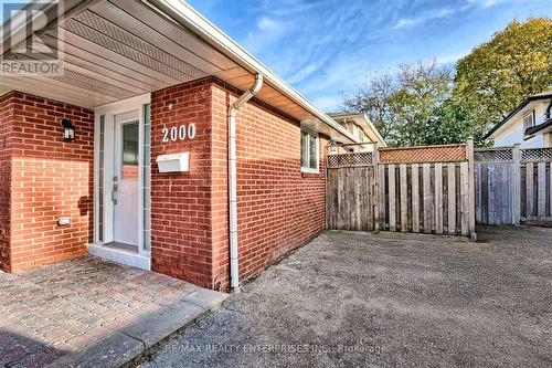 2000 Bonnymede Drive, Mississauga, ON - Outdoor With Exterior