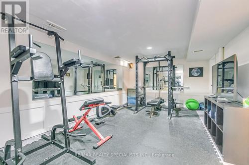 25 Inder Heights Drive, Brampton, ON - Indoor Photo Showing Gym Room