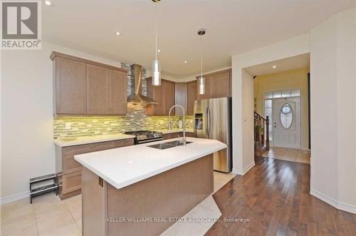 68 Stedford Crescent, Brampton, ON - Indoor Photo Showing Kitchen With Double Sink With Upgraded Kitchen