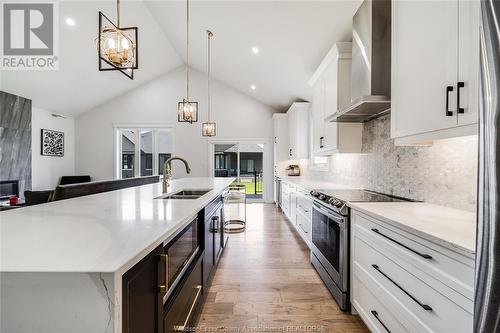 395 Caserta Crescent, Lakeshore, ON - Indoor Photo Showing Kitchen With Double Sink With Upgraded Kitchen