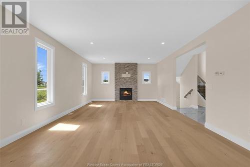 4430 Belmont, Lakeshore, ON - Indoor Photo Showing Other Room With Fireplace