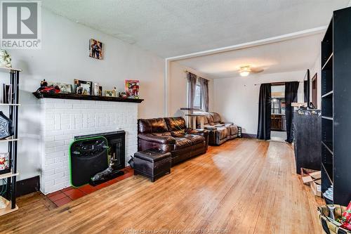 2241 Windermere, Windsor, ON - Indoor Photo Showing Other Room With Fireplace