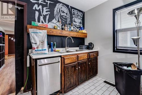 2241 Windermere, Windsor, ON - Indoor Photo Showing Kitchen With Double Sink