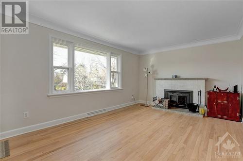 2141 Alta Vista Drive, Ottawa, ON - Indoor Photo Showing Living Room With Fireplace