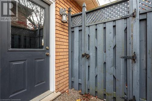 View of exterior entry - 146 Kitty Murray Lane, Ancaster, ON - Outdoor With Exterior