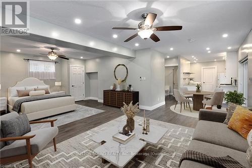 109 Pike Street, Northern Bruce Peninsula, ON - Indoor Photo Showing Living Room