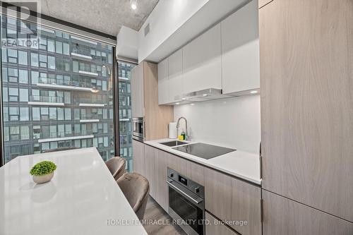 1202 - 47 Mutual Street, Toronto, ON - Indoor Photo Showing Kitchen With Double Sink With Upgraded Kitchen