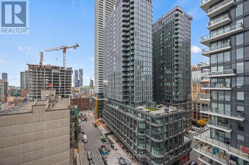 1202 - 47 Mutual Street, Toronto, ON - Outdoor With Balcony With Facade