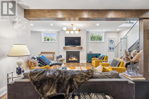 14701 Wilson Avenue, Scugog, ON - Indoor Photo Showing Living Room With Fireplace