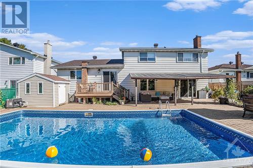 66 Bearbrook Road, Ottawa, ON - Outdoor With In Ground Pool With Deck Patio Veranda