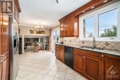 66 Bearbrook Road, Ottawa, ON - Indoor Photo Showing Kitchen With Double Sink