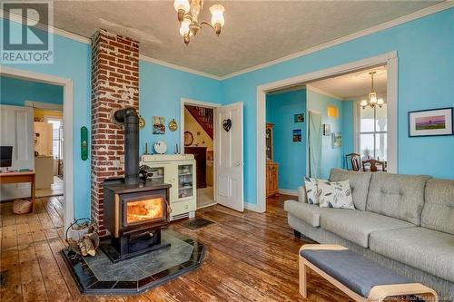 131 Fairfield Road, Sackville, NB - Indoor Photo Showing Living Room With Fireplace