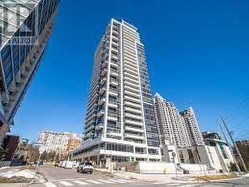 1703 - 75 Canterbury Place, Toronto, ON - Outdoor With Balcony With Facade