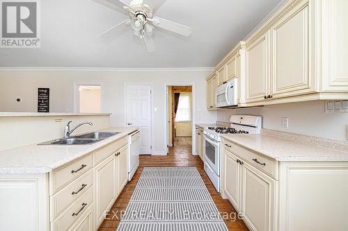 24 Mcrae Beach Road S, Georgina, ON - Indoor Photo Showing Kitchen With Double Sink