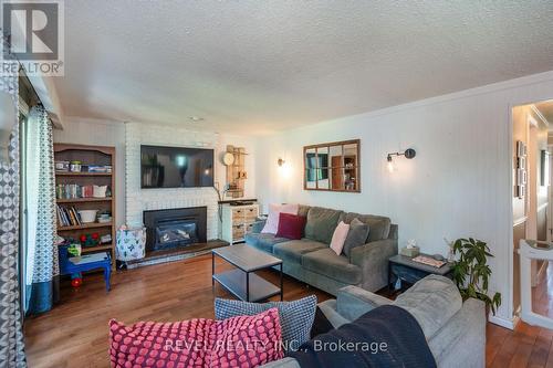 6 Huron Street, Barrie, ON - Indoor Photo Showing Living Room With Fireplace