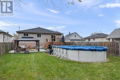 2950 Clemenceau Boulevard, Windsor, ON - Outdoor With Above Ground Pool With Backyard With Exterior