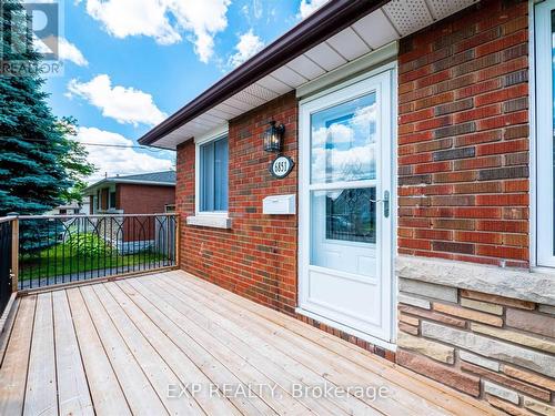 6851 Warden Avenue, Niagara Falls, ON - Outdoor With Deck Patio Veranda With Exterior