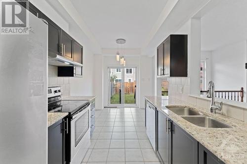 111 Westphalian Avenue, Ottawa, ON - Indoor Photo Showing Kitchen With Double Sink With Upgraded Kitchen