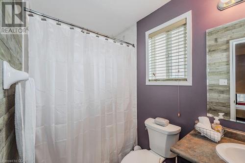 Bathroom with vanity and toilet - 727 Zermatt Drive, Waterloo, ON - Indoor Photo Showing Bathroom