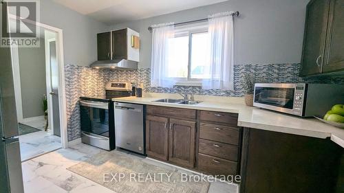 19 Larch Street, Highlands East, ON - Indoor Photo Showing Kitchen With Double Sink