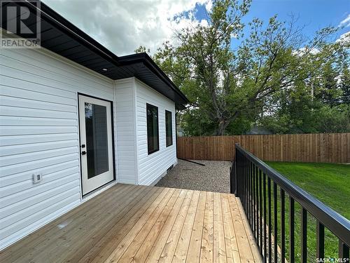 635 14Th Street, Humboldt, SK - Outdoor With Deck Patio Veranda With Exterior