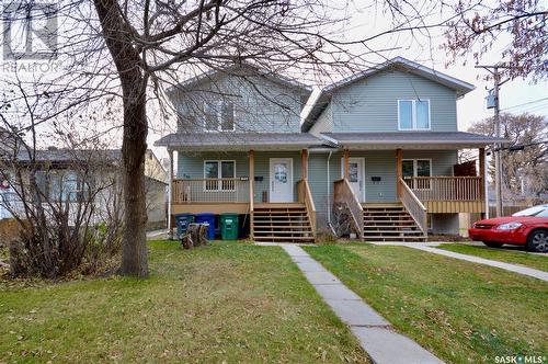 101B Cruise Street, Saskatoon, SK - Outdoor With Deck Patio Veranda With Facade