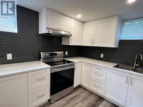 22 St James Unit C Street, Brantford, ON - Indoor Photo Showing Kitchen