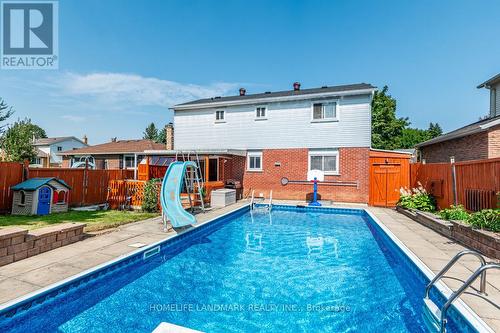 9 Eastman Crescent, Newmarket, ON - Outdoor With In Ground Pool With Deck Patio Veranda With Exterior