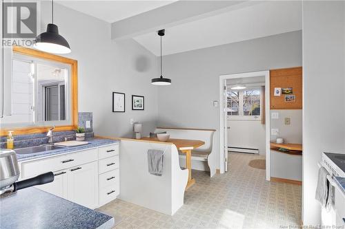 490 Glengarry Place, Fredericton, NB - Indoor Photo Showing Kitchen With Double Sink