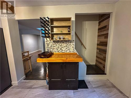 10 Campbell Street E, Little Current, ON - Indoor Photo Showing Kitchen With Double Sink