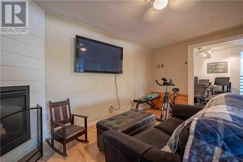 336 Third Avenue, Sudbury, ON - Indoor Photo Showing Living Room With Fireplace