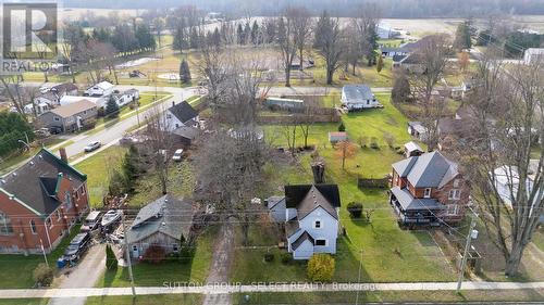 Overhead view of property - 22919 Hagerty Road, Newbury, ON - Outdoor With View