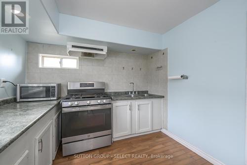 22919 Hagerty Road, Newbury, ON - Indoor Photo Showing Kitchen With Double Sink