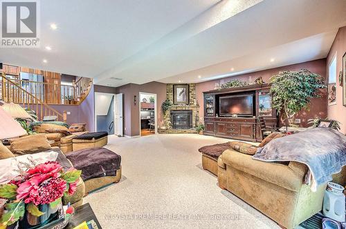 1090 Shelborne Place, London, ON - Indoor With Fireplace