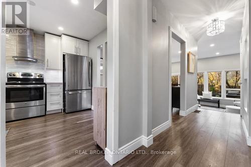 179 - 2050 Upper Middle Road, Burlington, ON - Indoor Photo Showing Kitchen With Stainless Steel Kitchen