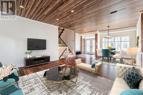 41 Bowshelm Court, Mississauga, ON - Indoor Photo Showing Living Room